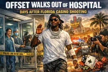 Offset Walks Out of Hospital Days After Florida Casino Shooting