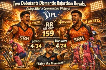 Two Debutants Dismantle Rajasthan Royals, Giving SRH a Commanding Victory