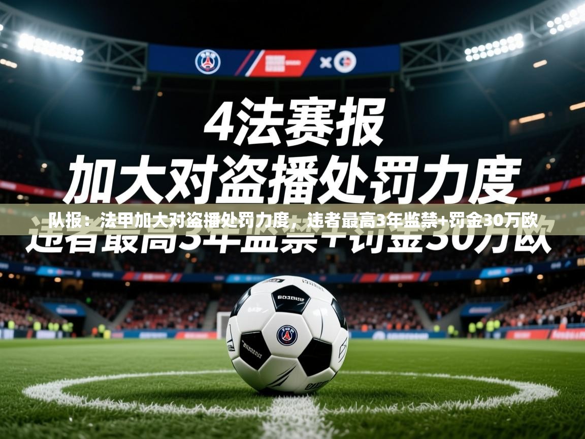 2025队报：法甲加大对盗播处罚力度，违者最高3年监禁+罚金30万欧  第4张