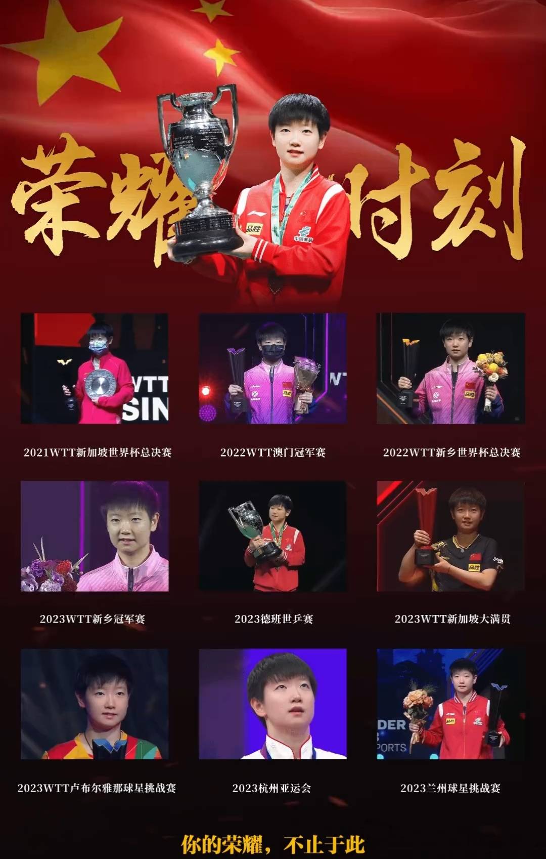 包含精英选手拼搏不懈，刻苦训练成就辉煌的词条